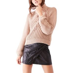 Sweetheart Mock Neck Sweater